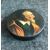 Papier-mache snuffbox with male character. Holland     