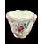 Vaso cachepot in maiolica con decoro alla rosa.Finck.Bologna.