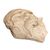 Carrara marble grotesque mask