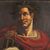 Rare Italian painting portrait of Julius Caesar from the 17th century