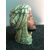 Scatola porta-tabacco in terraglia raffigurante testa di personaggio con turbante.Inghilterra