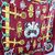 HERMES Foulard Vintage in Seta Col. Bordeaux Ferronnerie