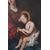 Scuola Francese; Madonna con bambino, XVII secolo, olio su tela