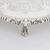 Queen Victoria sterling silver salver, Martin, Hall & Co Ltd, London, 1888