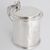 Charles II sterling silver tankard, silversmith TL, London, 1674