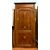 pts397 n. 2 inlaid walnut doors meas. cm 120 x 238 h     