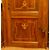 pts397 n. 2 inlaid walnut doors meas. cm 120 x 238 h     