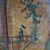 Double-sided venetian screen painted in chinoiserie     
