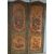 Paravento veneziano bifacciale dipinto a cineserie