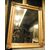 specc246 - 19th century gilt mirror, l 84 xh 110     