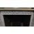 chm614 - white marble fireplace, L cm 145 x 28 px 111 h     