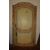 ptl419 a baroque door with frame, in walnut, size h cm 235 x 125     