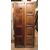 pti633 - double hinged door in walnut, eighteenth century, cm l 98 xh 218     