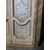 ptl389 two doors with two doors with imitation marble frame, mis. h 253 x 155 cm     