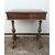 Luigi Filippo mahogany coffee table with inlaid briar top.     