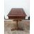 Luigi Filippo mahogany coffee table with inlaid briar top.     