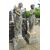 dars387 - due statue in pietra di Lecce, misura massima cm h 182 x l cm 51