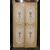 pts707 - n. 7 painted doors, XVIII century, measures cm l 130 xh 240/245     