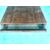 Walnut veneer table with two drawers. Deco period.     