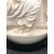 Bassorilievo in schiuma di mare ( magnesite ) raffigurante Madonna della Seggiola ( Raffaello).Francia.
