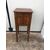 Small table - bedside table in solid walnut with drawer and compartment. Directory period.     