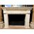 chm655 - fireplace in white Carrara marble, 19th century, size cm 136 xh 98     