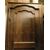 pti636 - walnut door with frame, XVIII century, cm l. 137 xh 247     