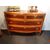 Chest of drawers with Venetian nightstands in palm wood     