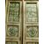 pts718 - n. 4 pairs of doors with oriental paintings, cm l 148 xh 274     