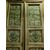  pts718 - n. 5 coppie di porte con dipinti a maiolica, cm l 148 x h 274 