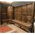 panc93 - sacristy with corner cupboards and central cabinet in walnut, 16th century     