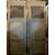pts721 - n. 6 lacquered doors with frame and painting, cm l 115 xh 338     