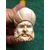 Sea foam pipe depicting bearded man with turban.     