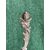 Colino in argento con vaschetta,baccellature,motivi ornamentali rocaille e angioletto.Italia.