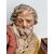 Statuina da presepe napoletano,figura maschile ( San Giuseppe?).Testa in terracotta con occhi di vetro.