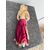 Statuina da presepe napoletano,figura femminile.Testa in terracotta con occhi di vetro.