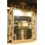 specc277 - gilded and richly carved mirror, 19th century, cm l 128 xh 175     