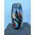 Vase in heavy sommerso glass with inclusion of murrine and silver leaf.Giulio Radi for AveM Murano.     