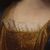 Antico dipinto francese ritratto di nobile dama del XVIII secolo