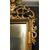 specc285 - specchiera dorata con cimasa scolpita, XX secolo, misura cm l 67 x h 154