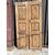 pte128 - walnut door with six panels, eighteenth century, measuring cm l 110 xh 207     