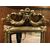 specc280 - small gilded mirror, Piedmont, 18th century, meas. cm l 41 xh 73     