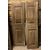 pan287 - walnut doors with carved panels, 18th century, size cm l 83 xh 152 xp 2     