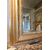 specc290 - specchiera dorata semplice, XIX secolo, misura cm l 119 x h 138