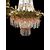 Crystal balloon chandelier from the early 20th century     