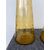 Coppia di grandi bottiglie in vetro soffiato ‘balloton’.vetreria Seguso.Murano.
