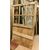 pte131 - porta a vetri in legno di pioppo, epoca '7/'800, cm l 112 x h 187  