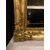 specc346 - specchiera in legno dorato, epoca '800, misura cm l 73 x h 85  