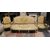 panc106 - gilded living room consisting of a sofa and four armchairs, 20th century     