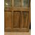  pte132 - porta in legno con vetri, epoca '7/'800, cm l 90 x h 212 